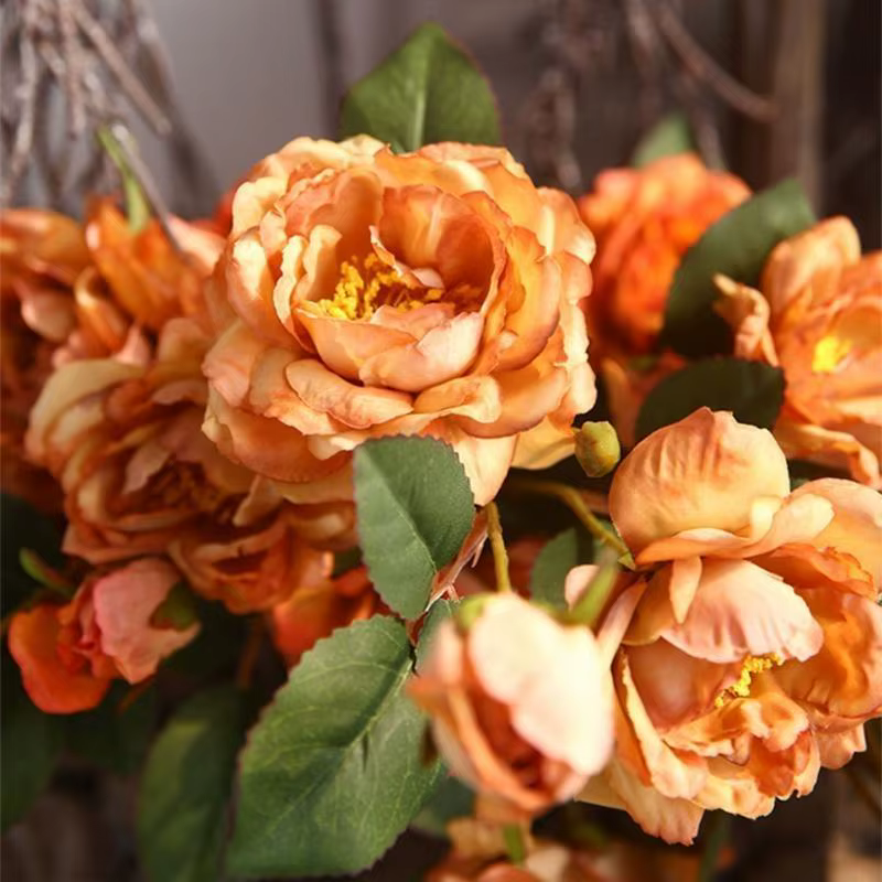 E8BD – ornement Floral pivoine