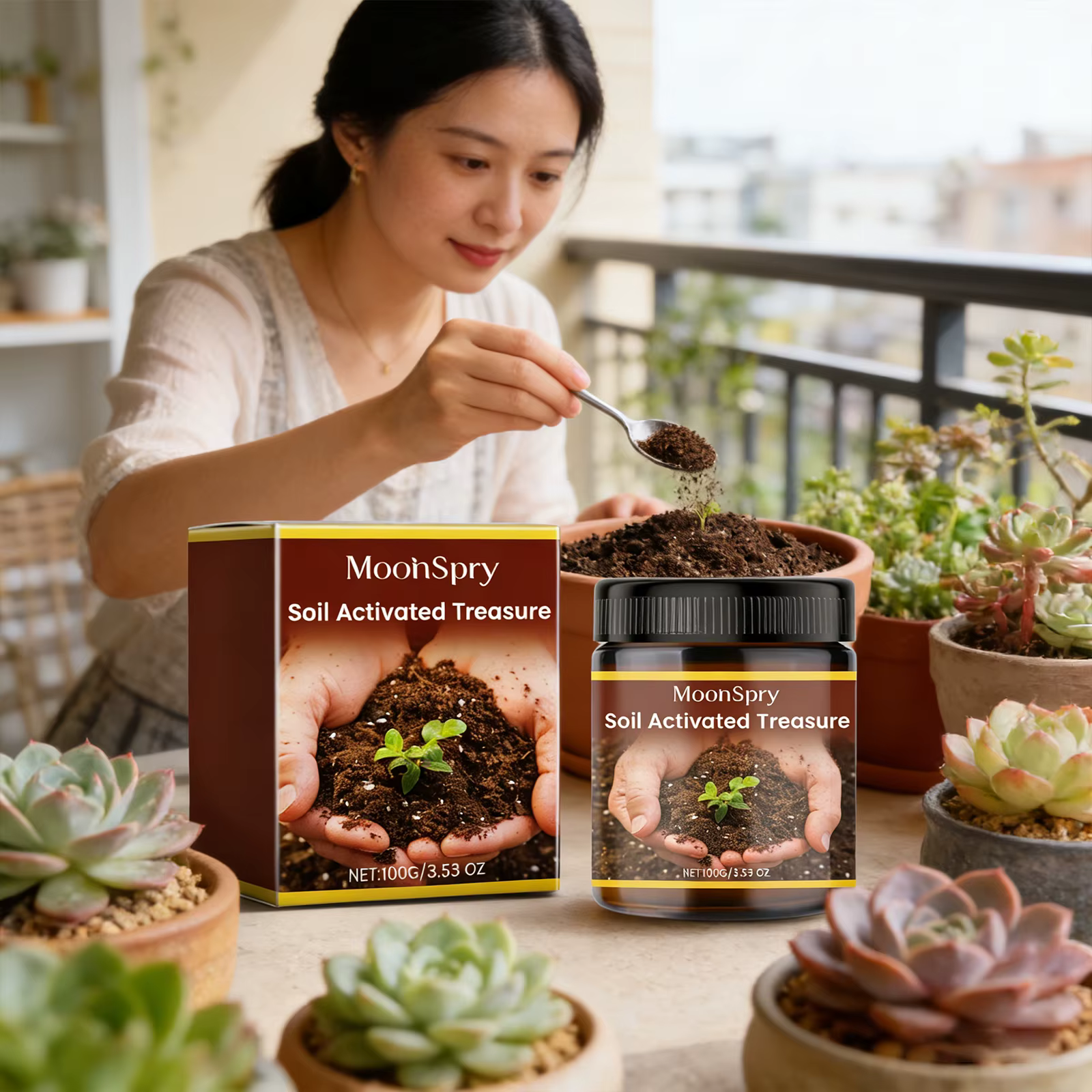 L'activateur de sol accélère efficacement le développement des plantes améliorant la structure du sol optimisez l'absorption des nutriments du sol