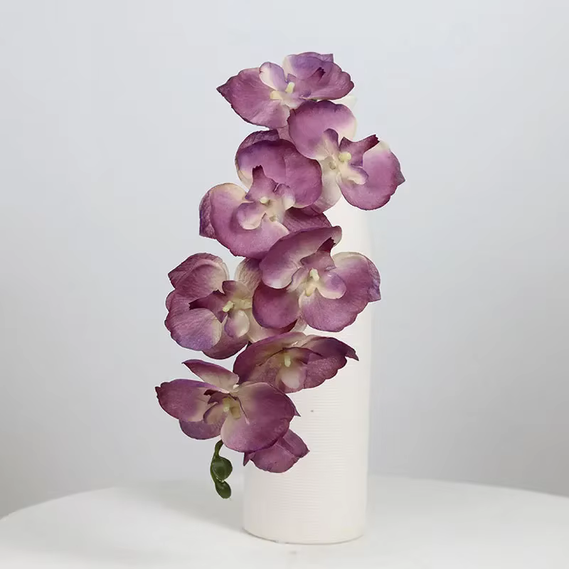 Orchidée papillon d'automne en soie