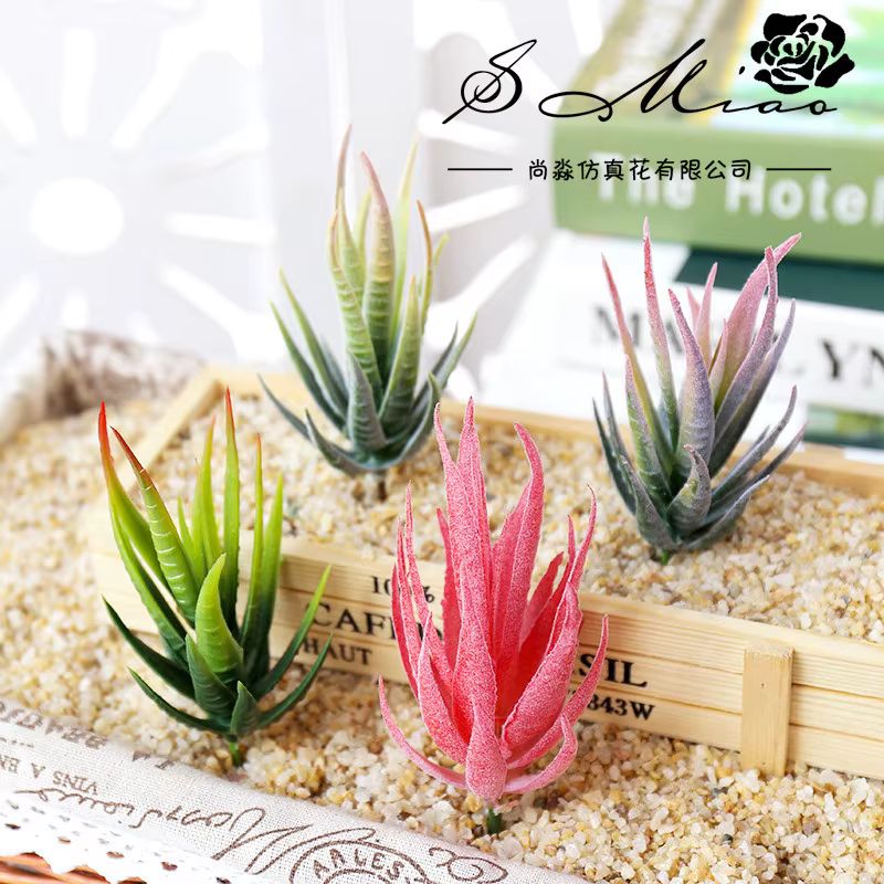 Wusmart Ban Ma Lu Hui plantes succulentes artificielles bricolage accessoires d'arrangement floral bureau Mini bonsaï tête de fleur