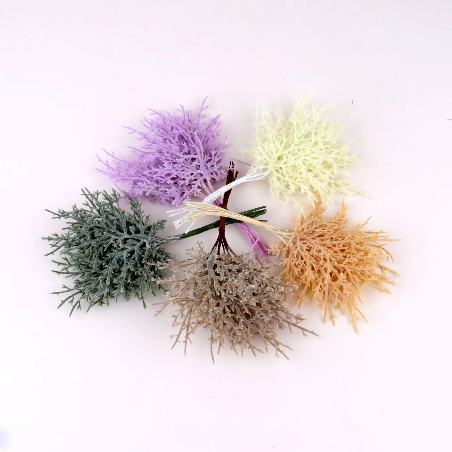 Vases à feuilles de Noël pour décoration intérieure
