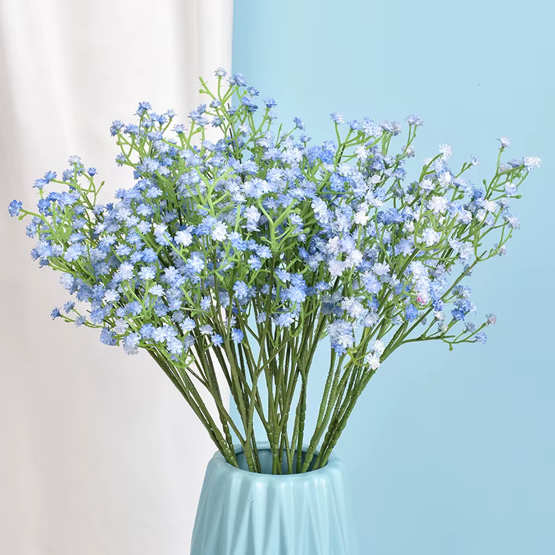 Bouquet de fleurs artificielles en plastique