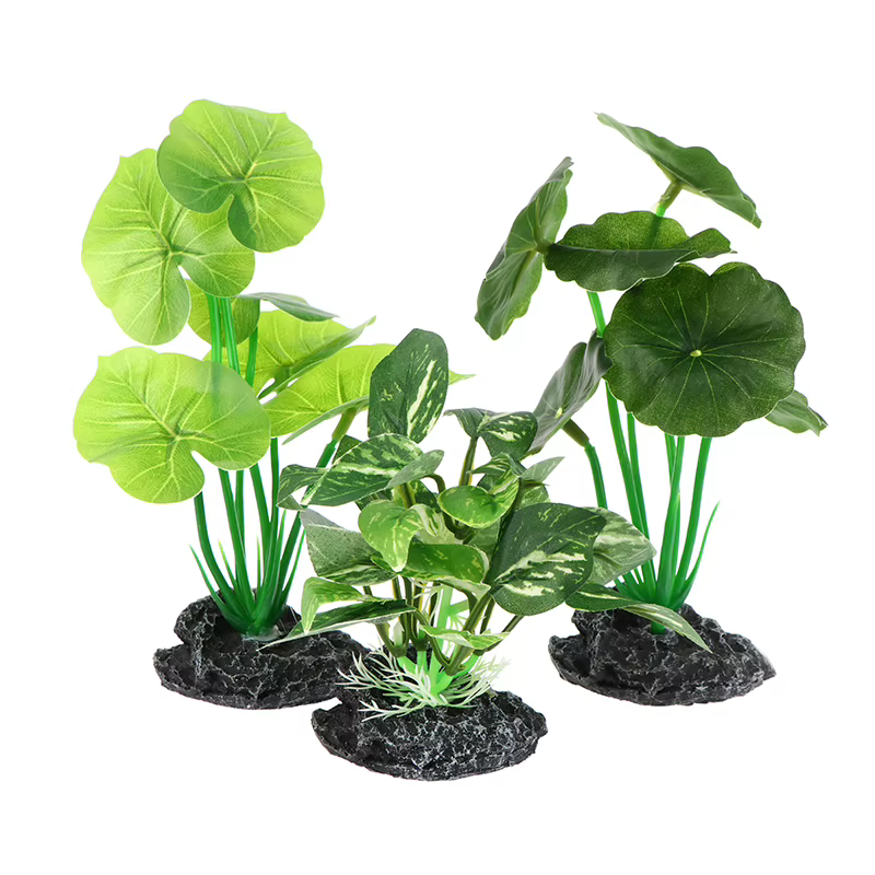 Plantes d'aquarium artificielles