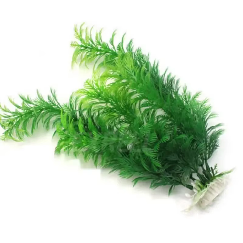Plantes artificielles de décoration d'aquarium