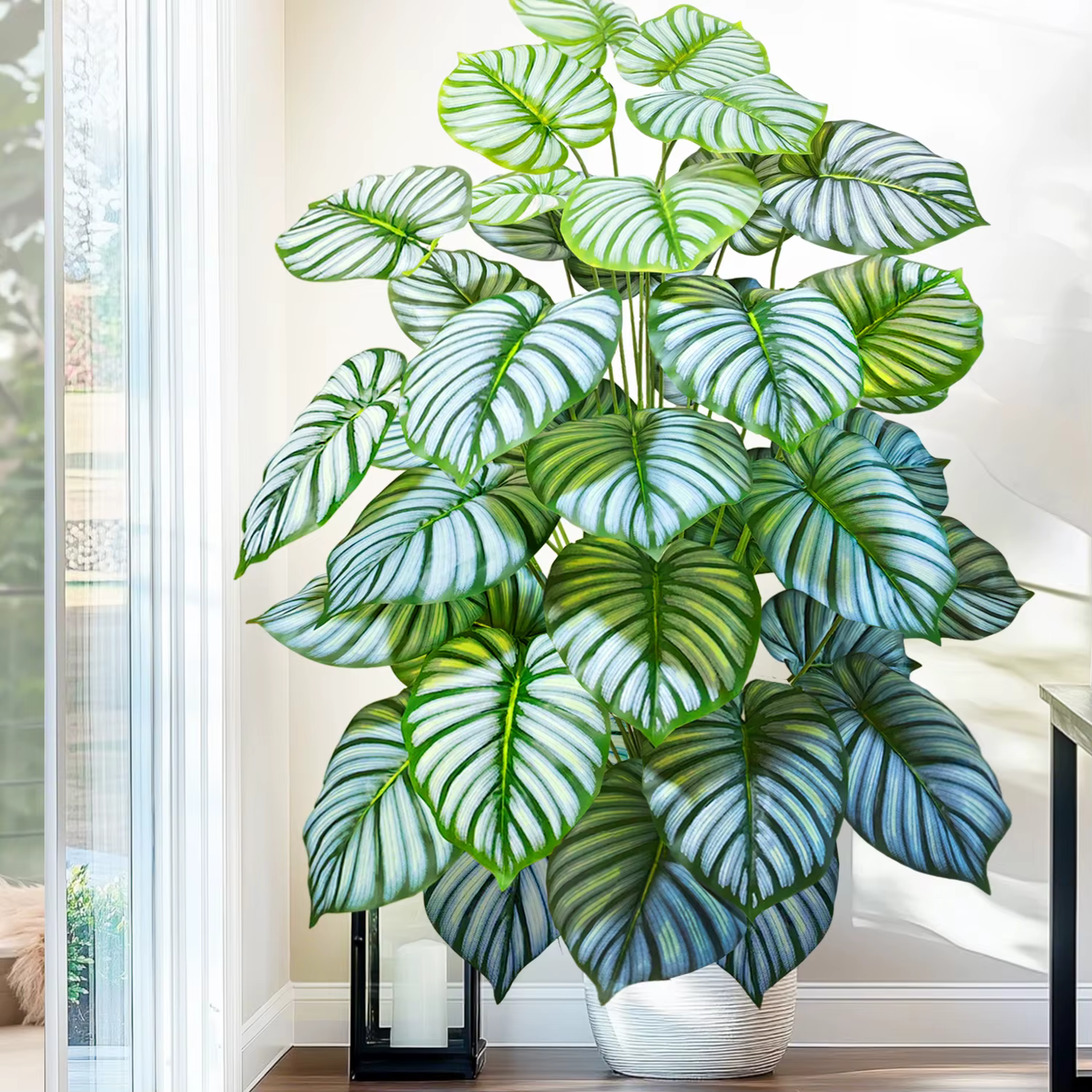 Plante artificielle Monstera deliciosa Pothos Alocasia
