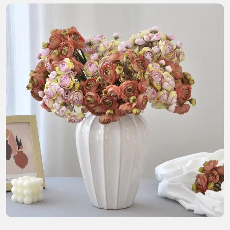 Mini bouquet de fleurs artificielles