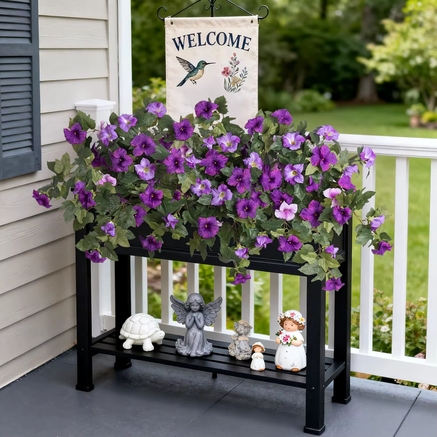 Fleurs artificielles de pétunia résistantes aux UV