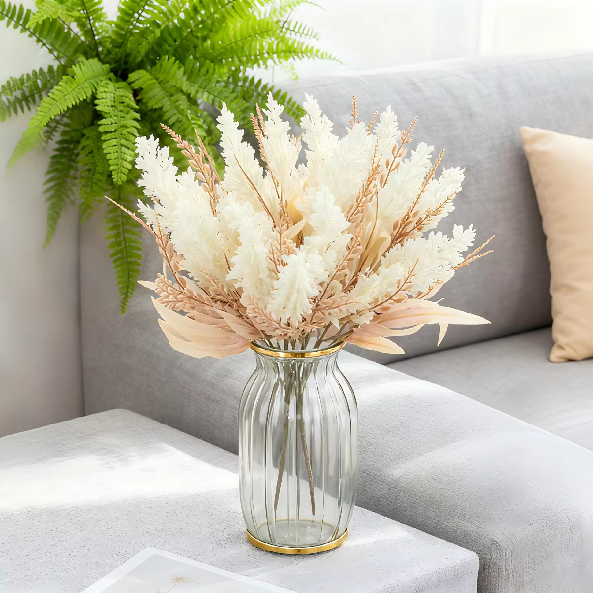 Plantes Artificielles : Roseaux Décoratifs pour la Maison, Bonsaïs, Décoration de Jardin Extérieur, Couronnes de Mariage pour la Saint-Valentin, Accessoires de Photographie Très Demandés