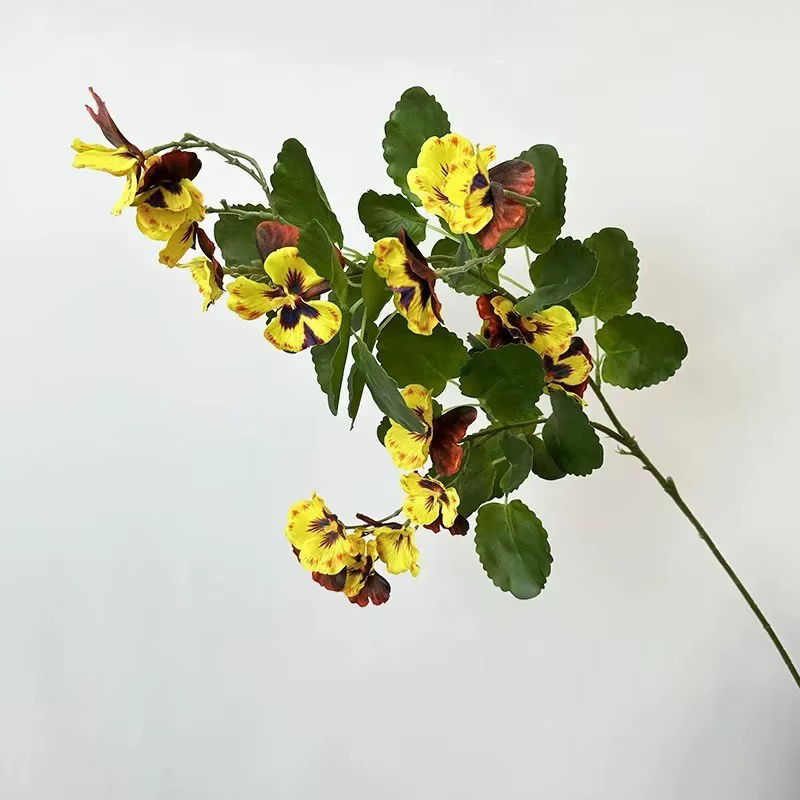 Fausses fleurs artificielles en soie