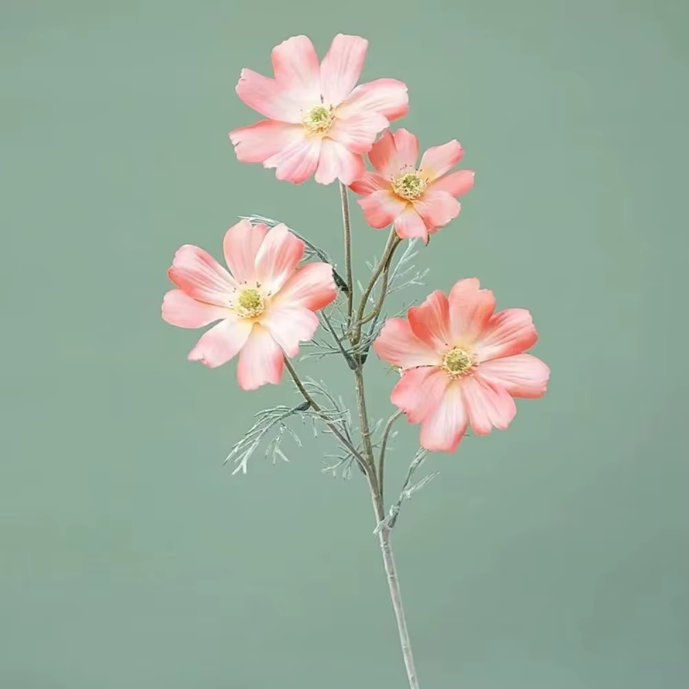 Branche de fleur artificielle Cosmos de 77 cm de longueur