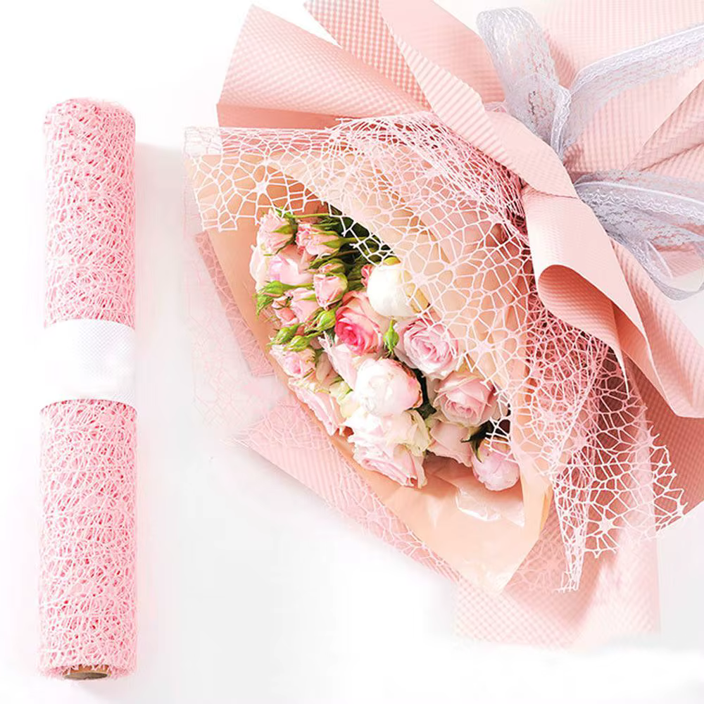 Bouquet rond en papier d'emballage pour scrapbooking