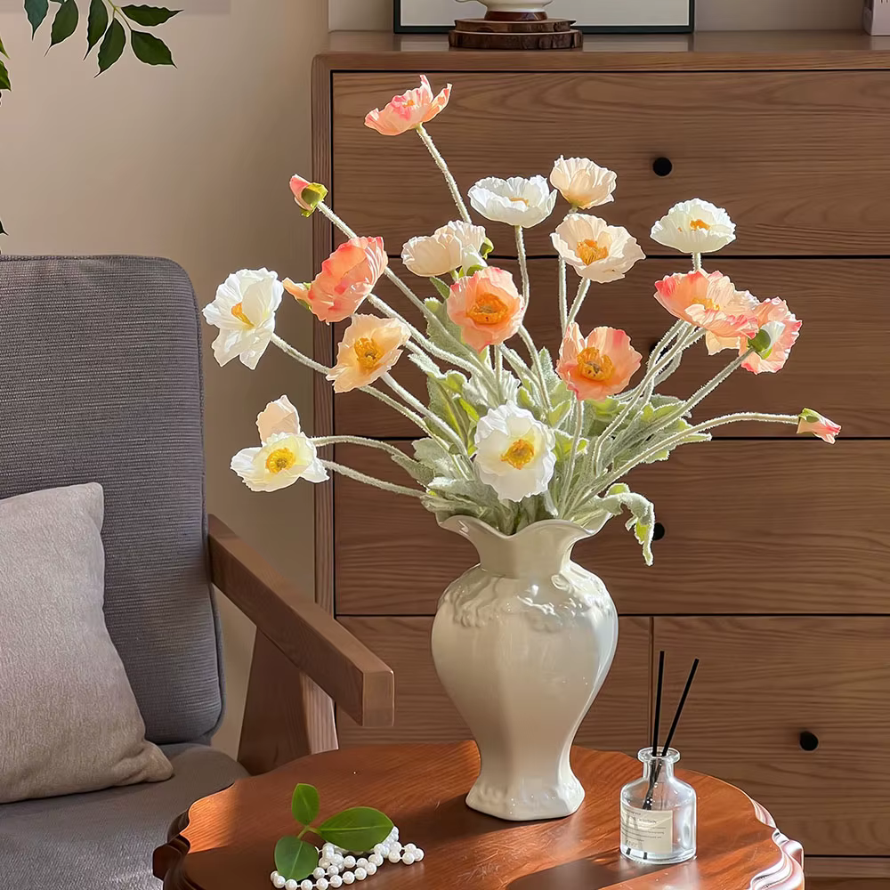 Vase à fleurs en céramique pour mariage