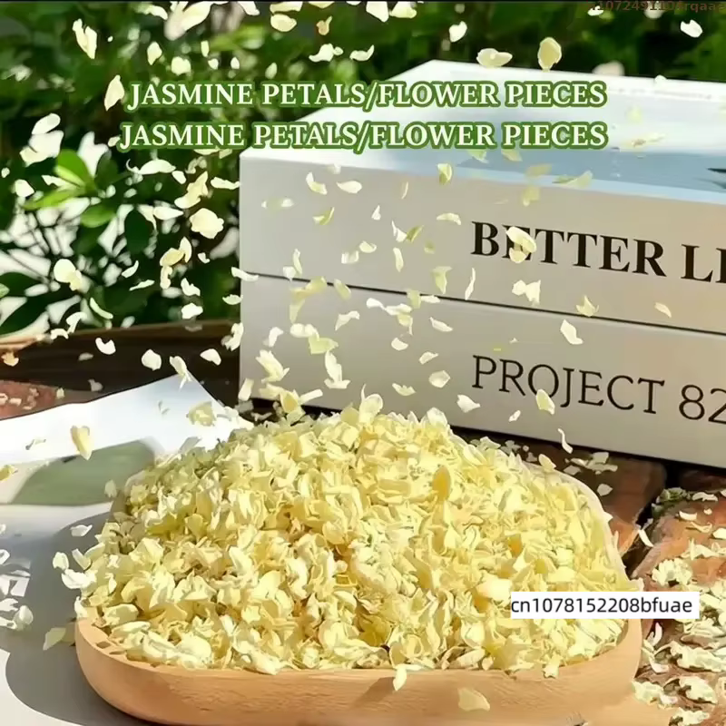 Bourgeons et pétales de jasmin séchés naturels