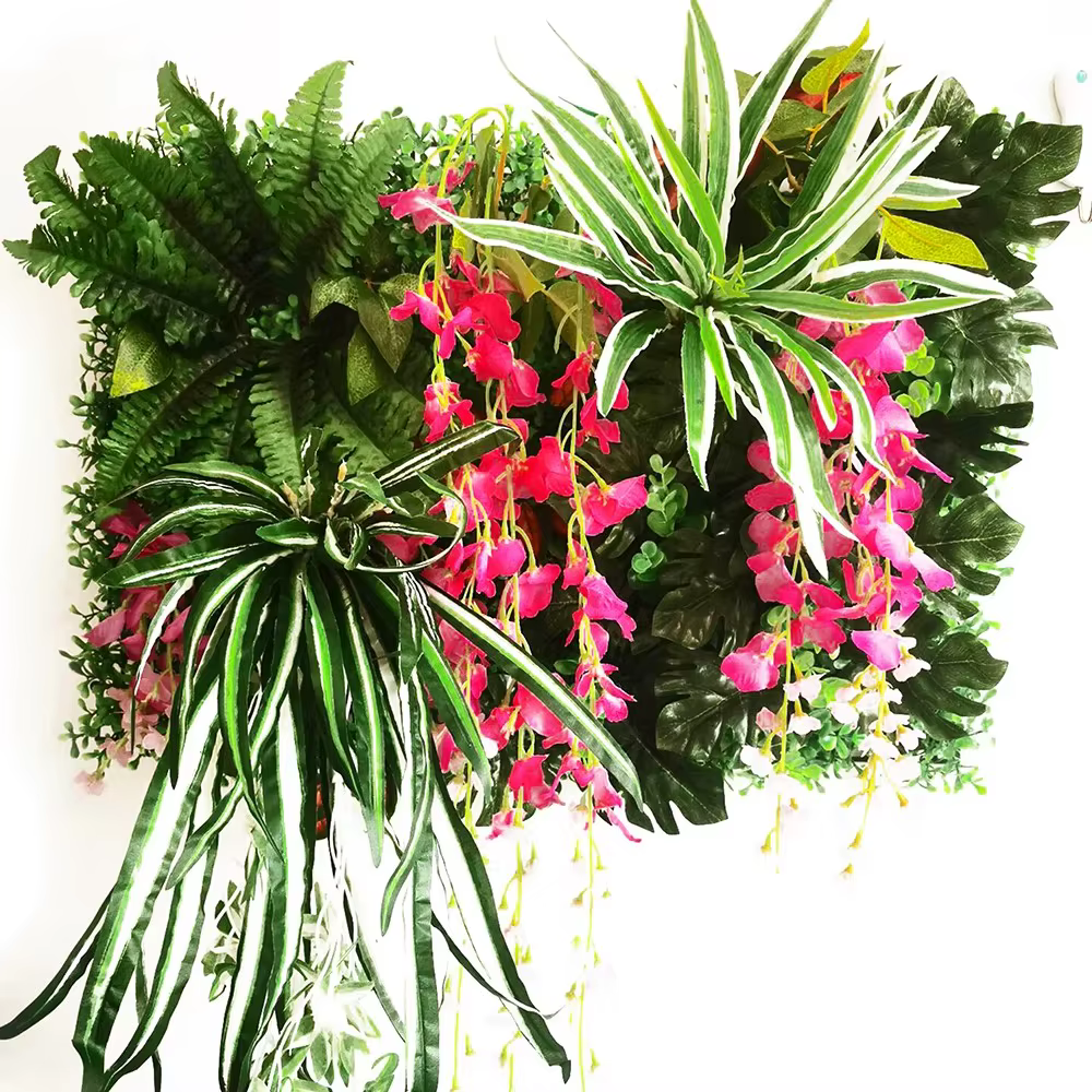 HUATIAN 40*60CM plante artificielle mur pelouse fausse herbe