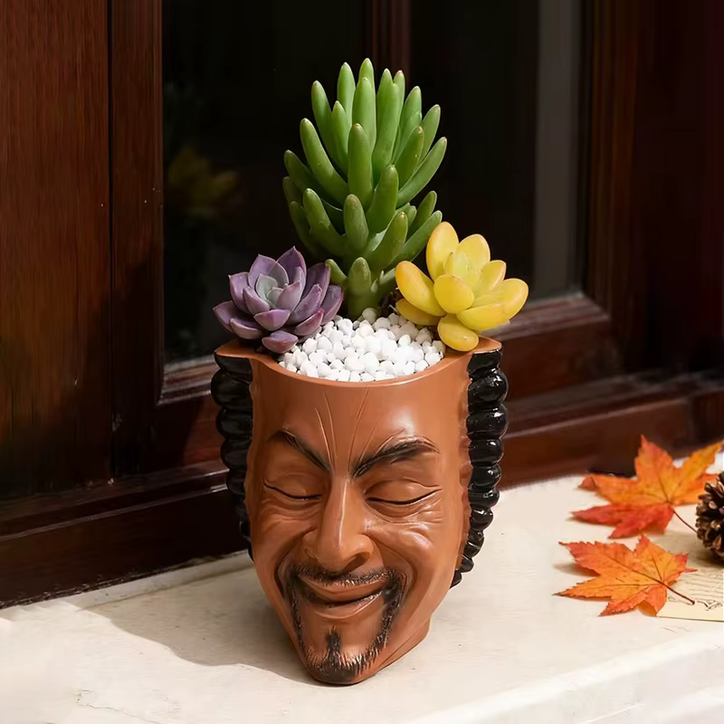 Pot de fleurs de style créatif