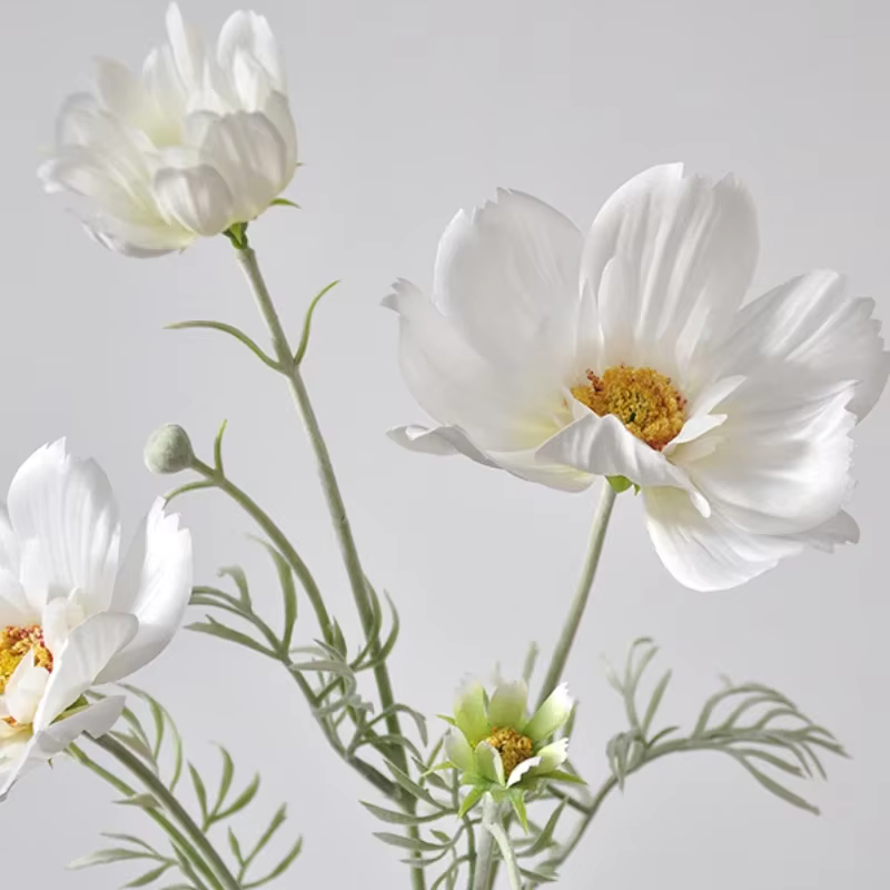 Fleur artificielle en peluche pour la décoration de la maison