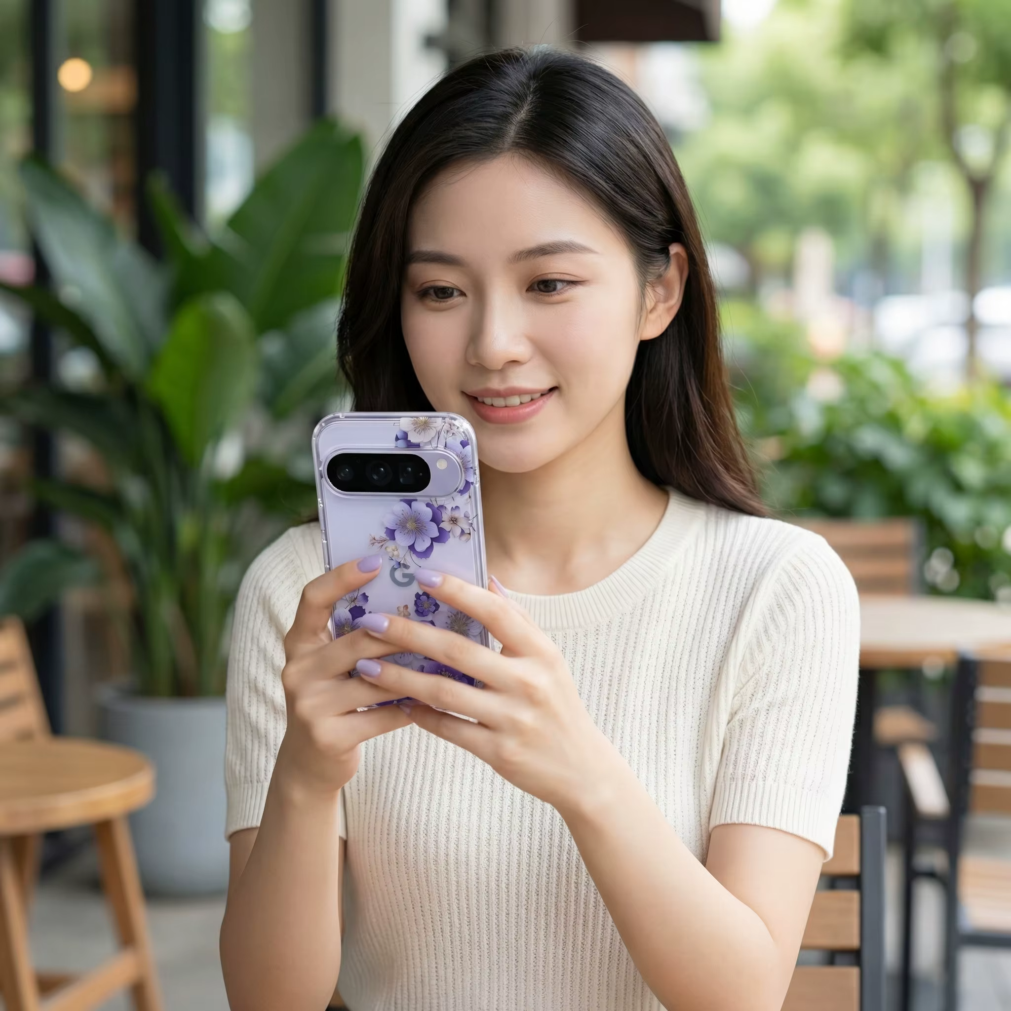 Coque de téléphone de luxe en TPU, pour Google Pixel 10A/10Pro/10Pro XL/9A/9Pro/9Pro XL, design à fleurs et plumes, couverture souple, revêtement coloré HD.