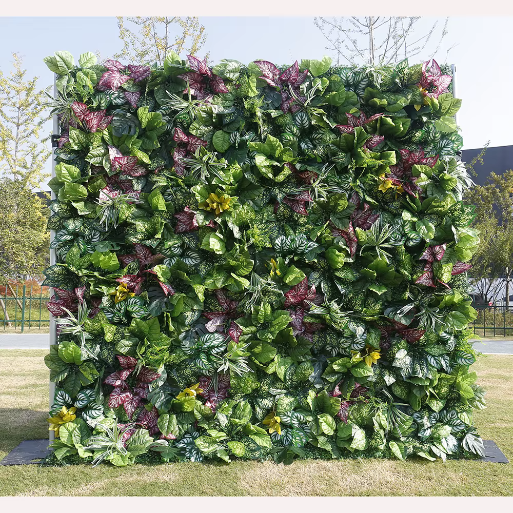 Plante murale artificielle pour décor de mariage