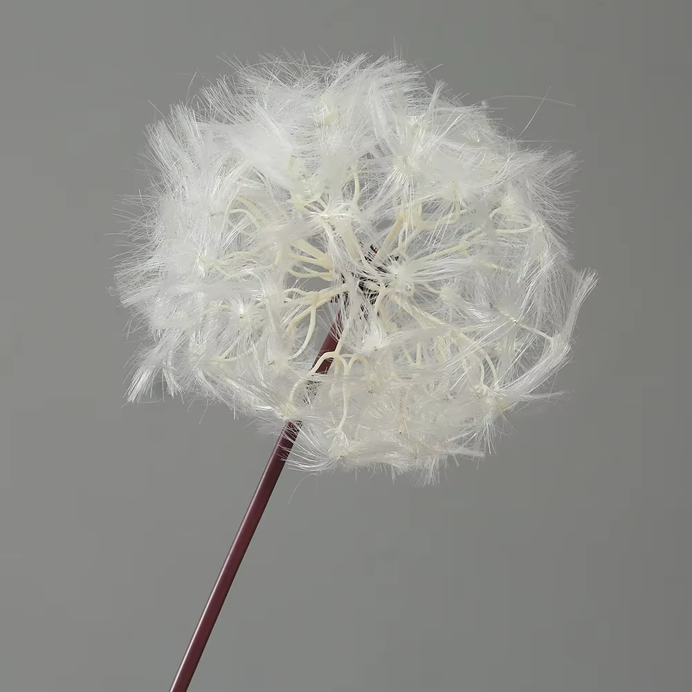 Bouquet de Pissenlits Blancs Artificiels