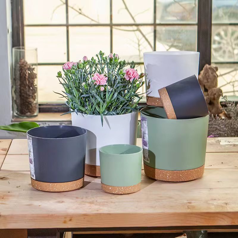 Pots de plantes, grands pots légers pour plantes d'intérieur et d'extérieur