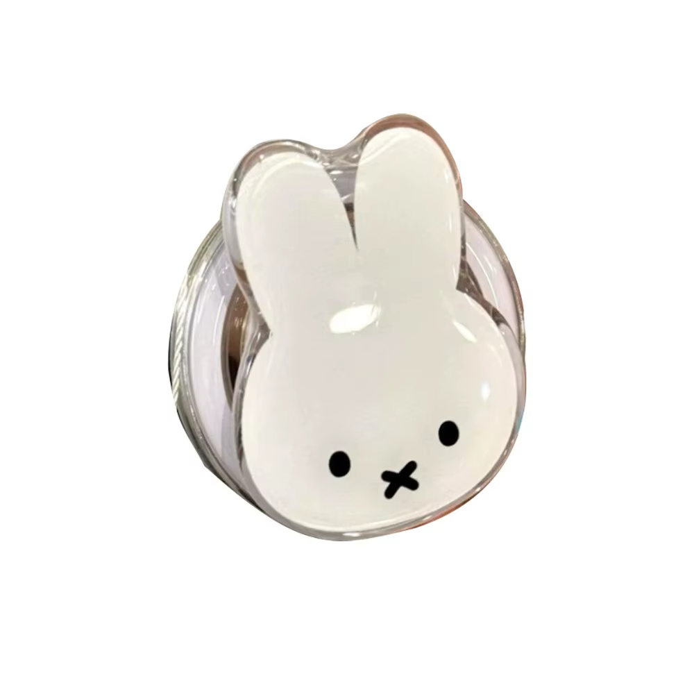 Nouveau support magnétique Kawaii Miffy mignon, pliable, télescopique, portable, pour téléphone, décoration, cadeau, jouet pour petite amie