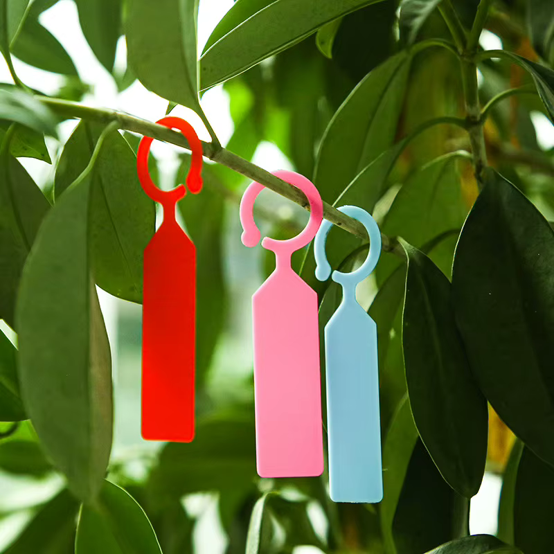 100 étiquettes de plantes réutilisables et imperméables - Marqueurs de jardin en plastique pour fleurs