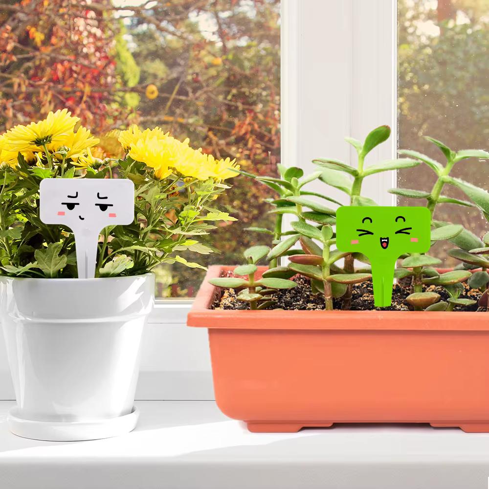 Marqueur de plante de jardin en plastique optique de type T