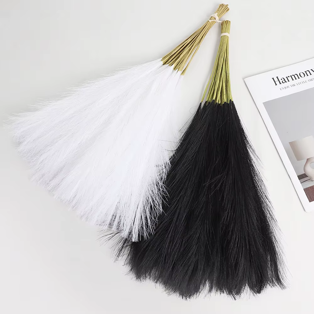 Bouquet de fleurs artificielles Pampas