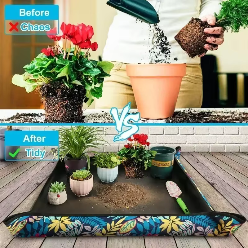 Tapis d'empotage imperméable multifonction