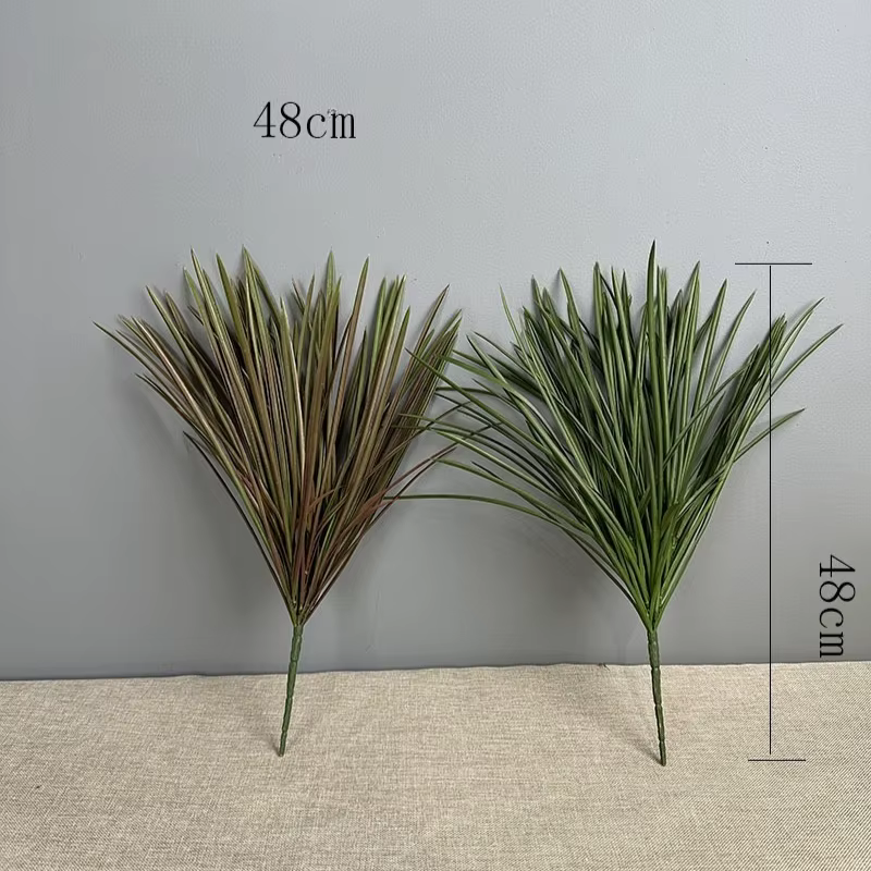 4 pièces de plantes artificielles nordiques en plastique