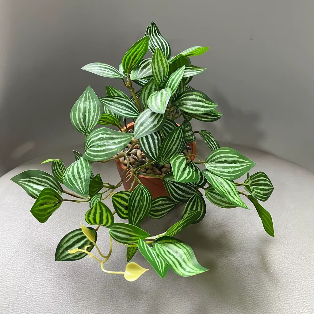 Plante artificielle en guimauve de 20 cm