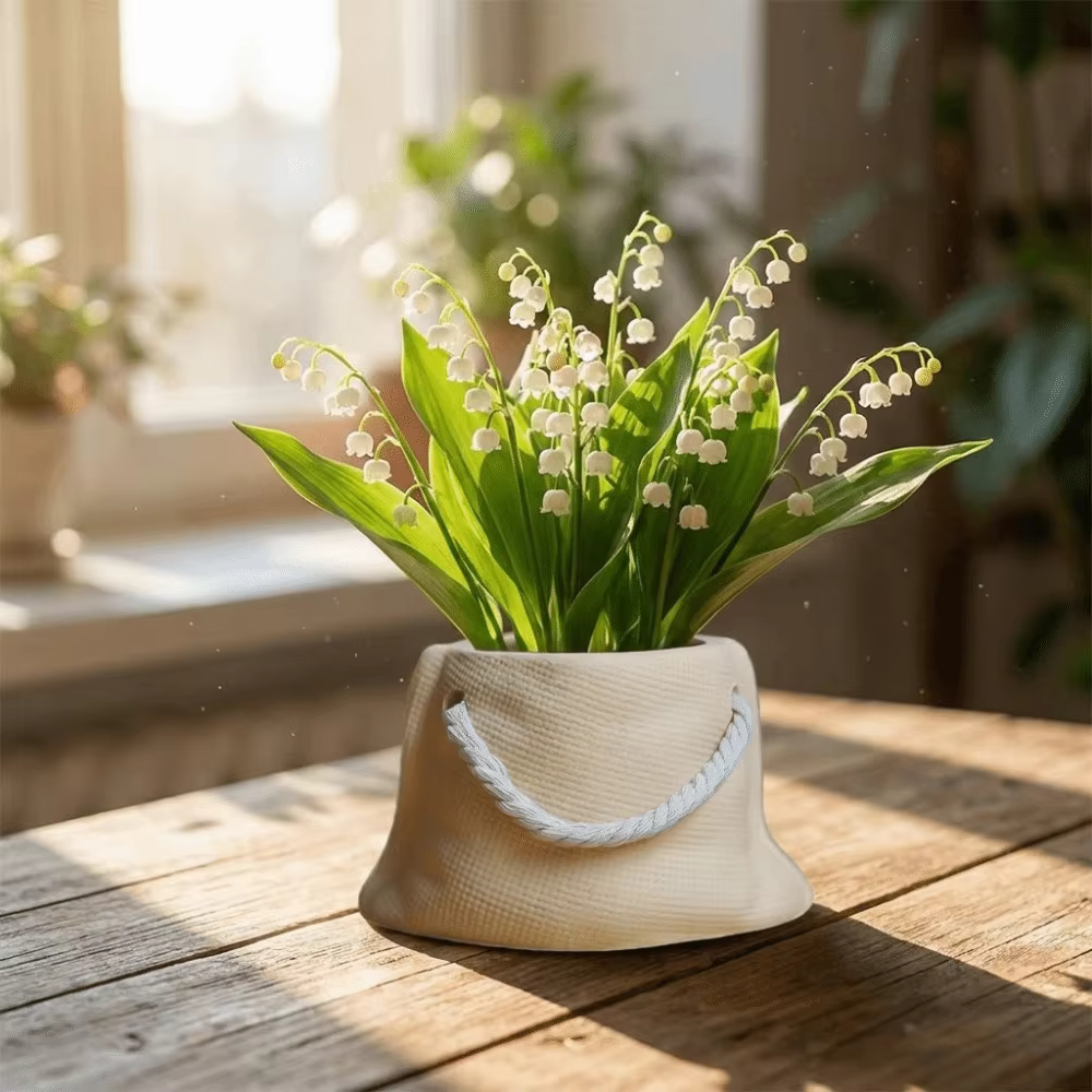 Pot de fleurs en céramique unique pour plantes succulentes
