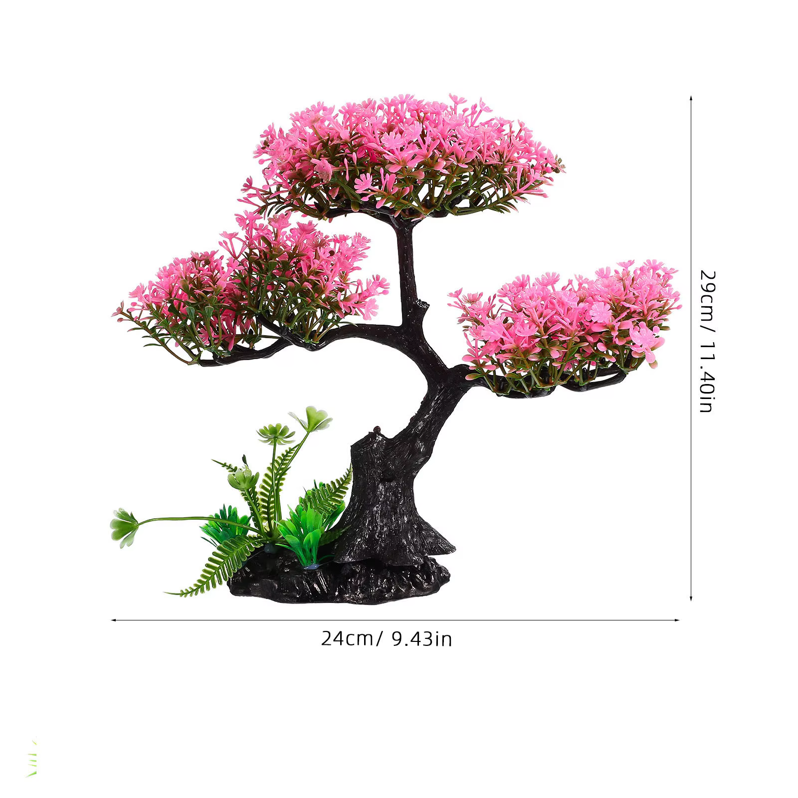 Plantes artificielles pour aquarium intérieur