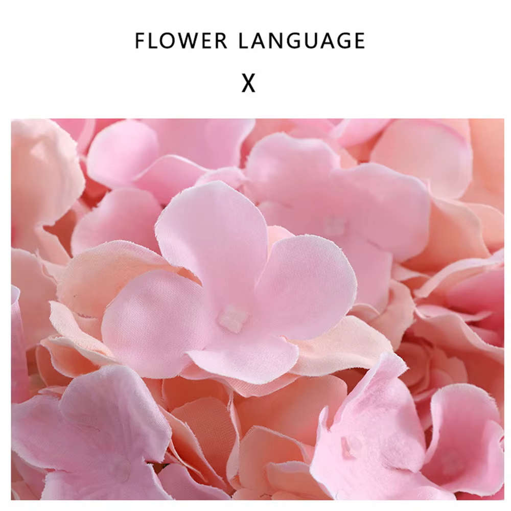 Beaux fleurs artificielles en soie 58cm