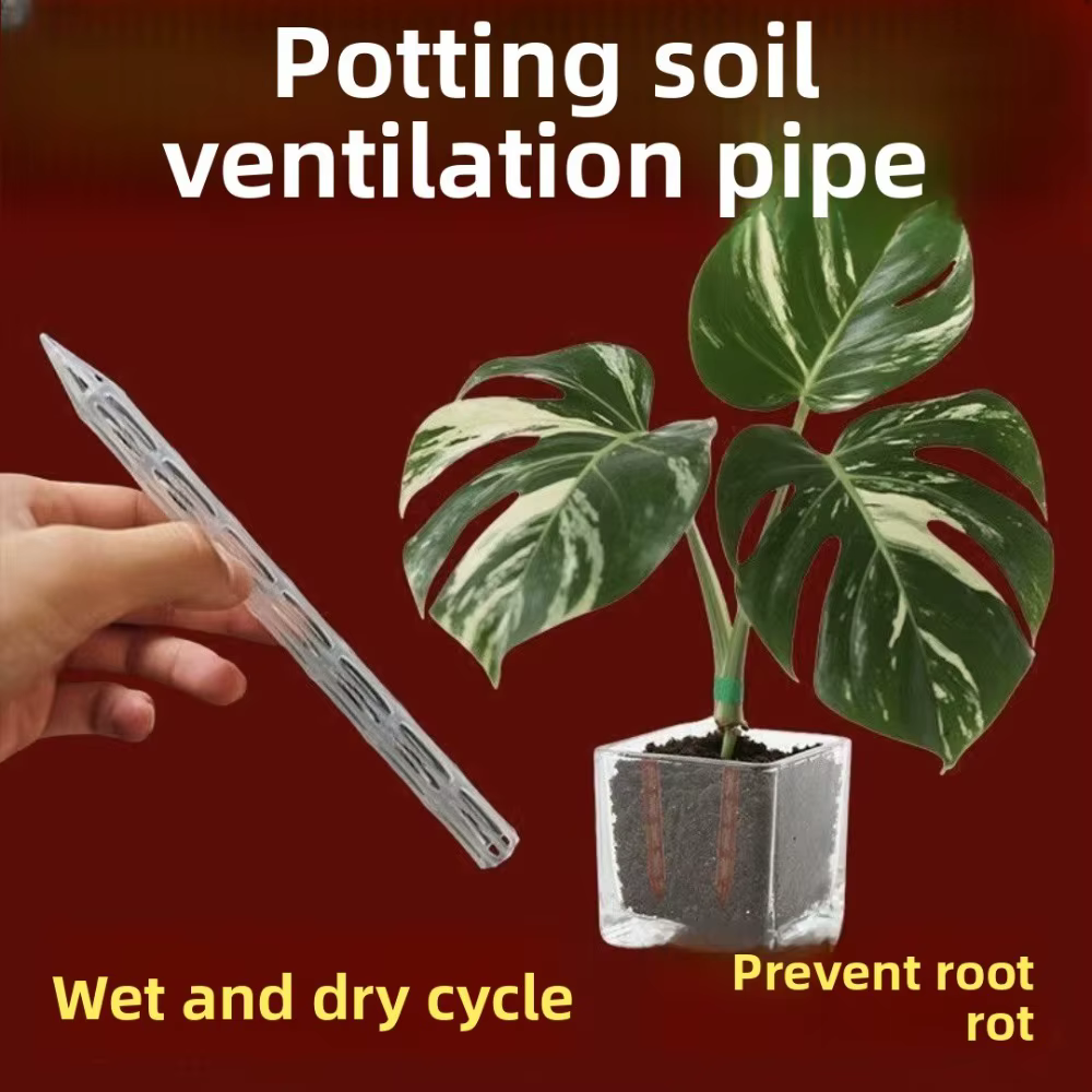 Tuyaux de drainage pour plantes en pot de jardin : préviennent la pourriture des racines