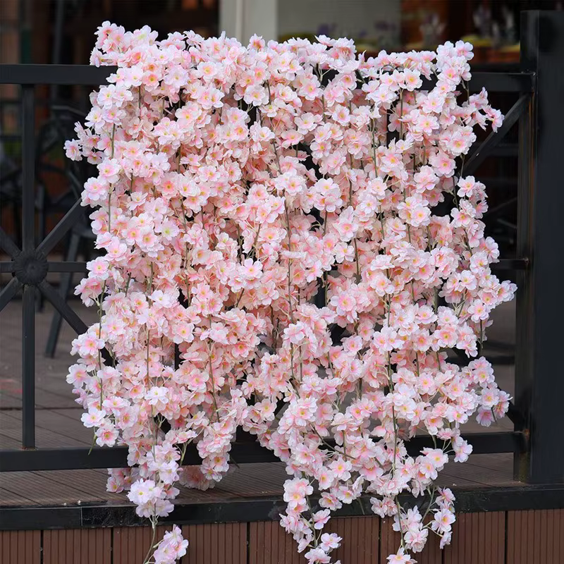 Guirxiété de Fleurs Artificielles Sakura de 180cm