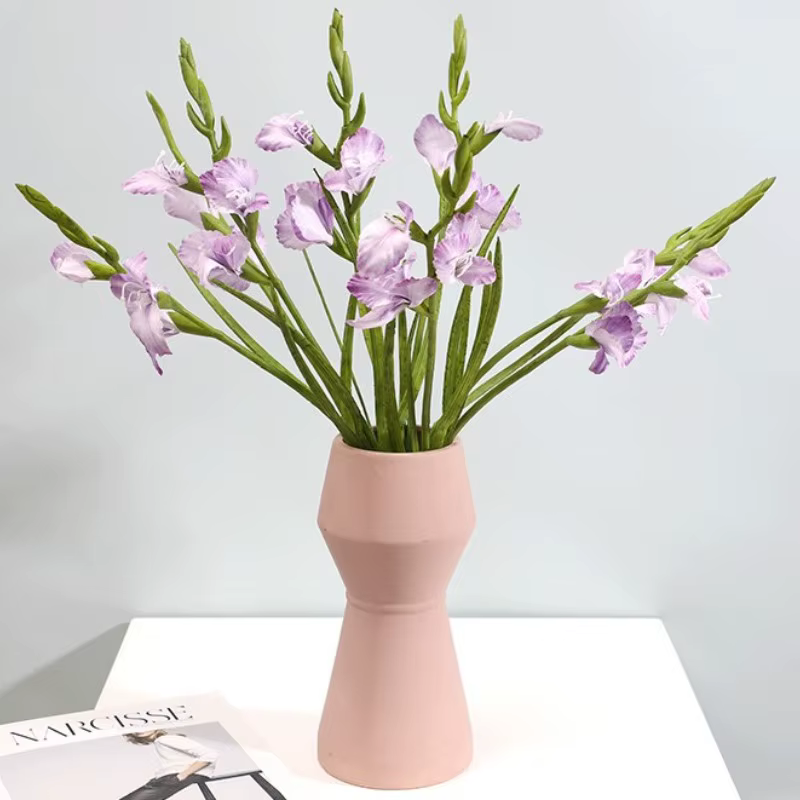 Fleurs de soie orchidée
