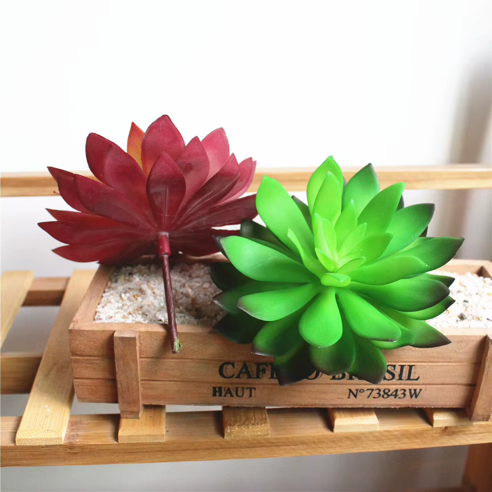 Grands plantes succulentes artificielles fausses