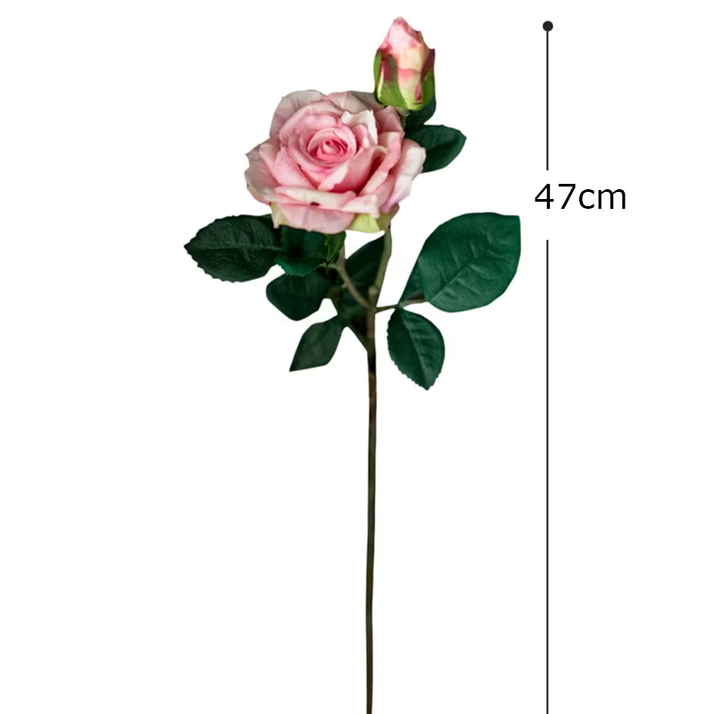 Fleurs artificielles grandes Roses en soie