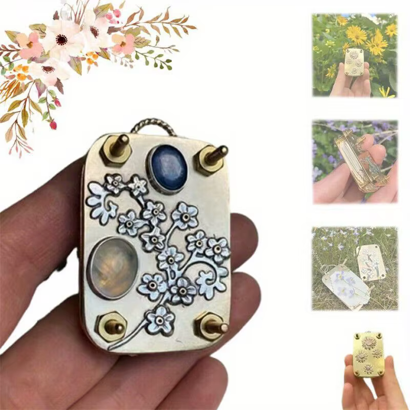 Kit de pressage de micro-fleurs pour la préservation des plantes