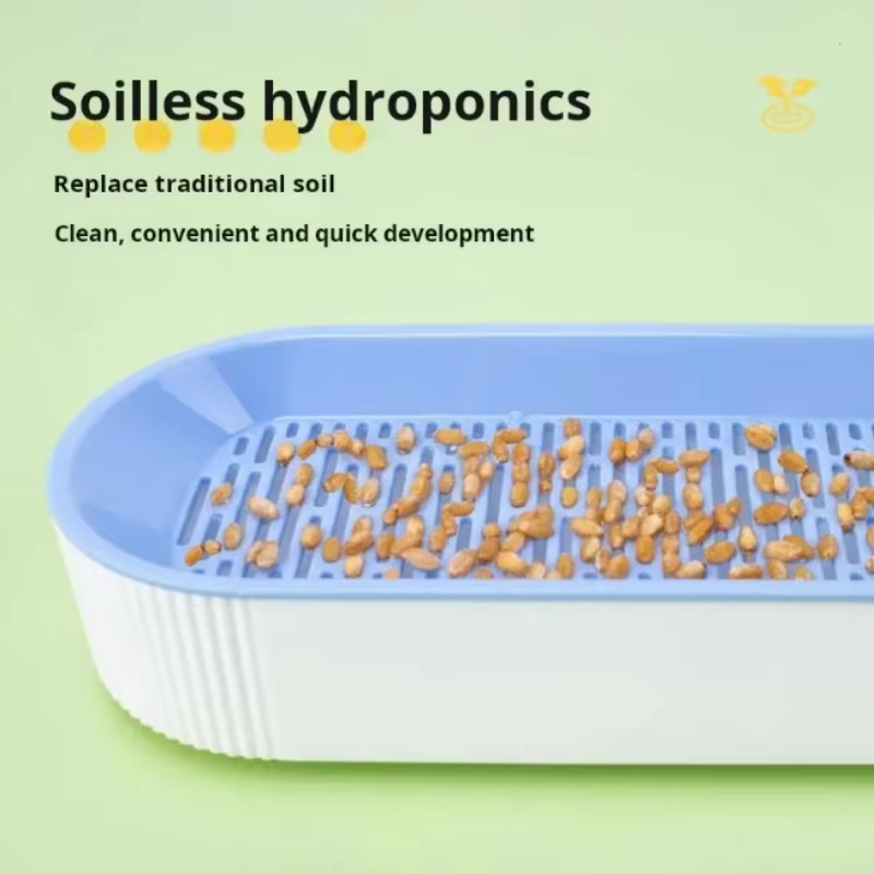 Boîte d'herbe hydroponique pour chat