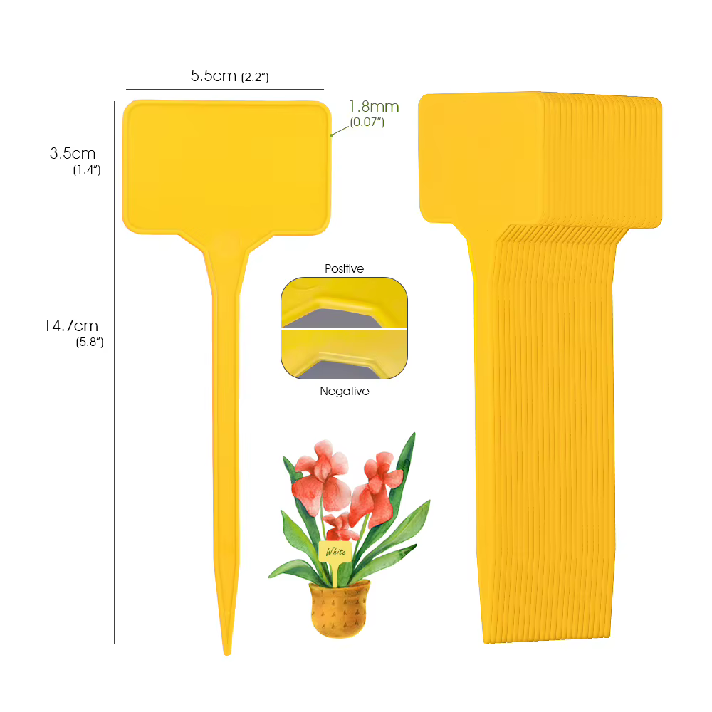 N306-Marqueurs de plantes en forme de T