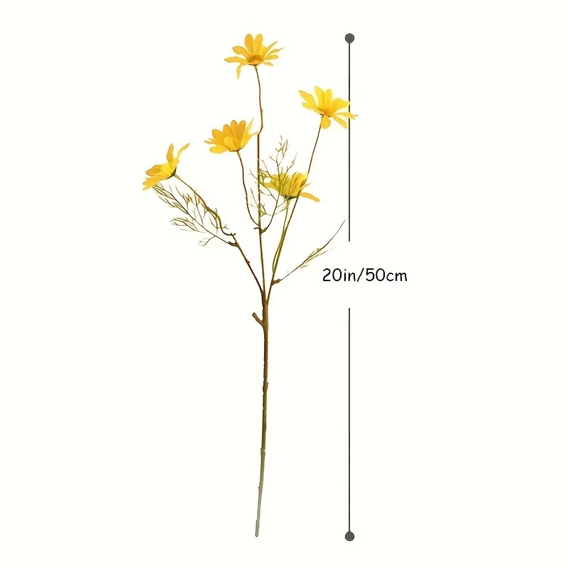 Bouquet de fleurs artificielles marguerite