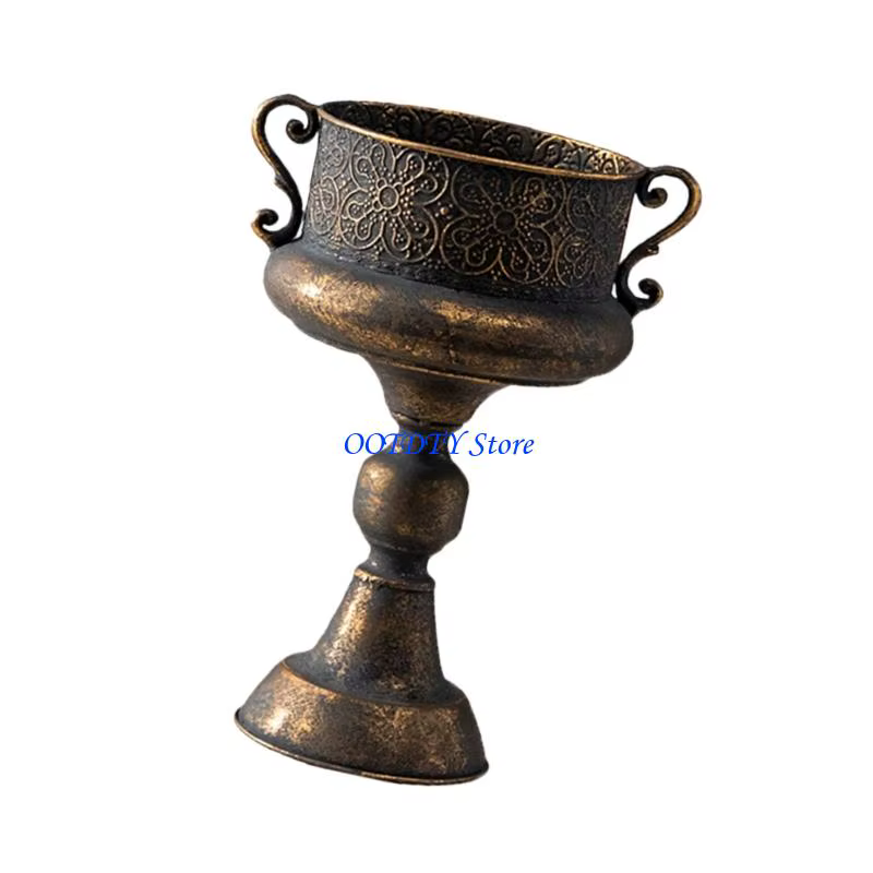 Pot jardinière en fer Antique 367A