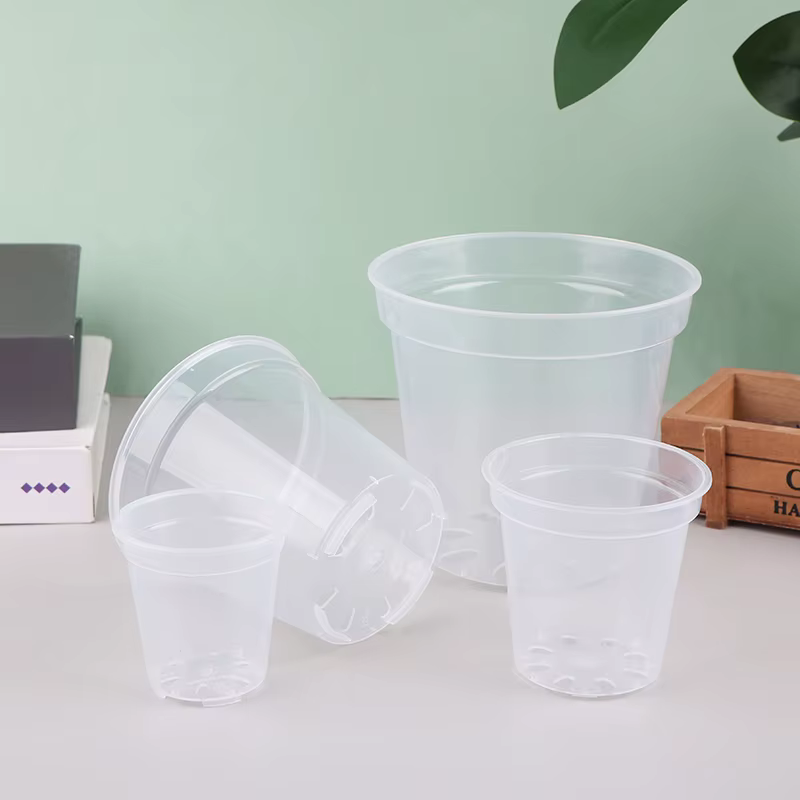 Pot de plantation rond pour orchidées