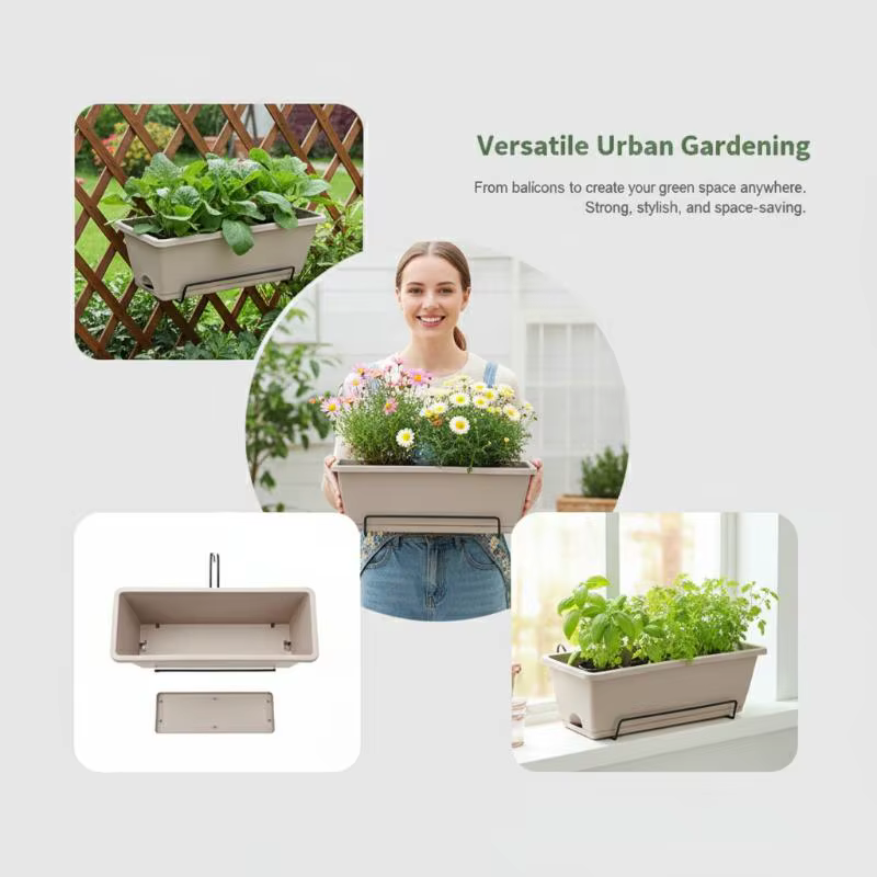 Pot de fleurs auto-absorbant pour légumes