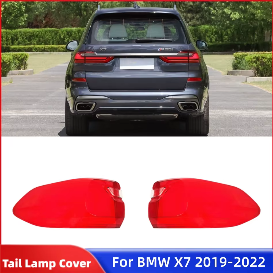 Pour BMW X7 2019 2020 2021 2022 accessoires pour véhicules remplacement feux de voiture coque feux de freinage coque de feu arrière