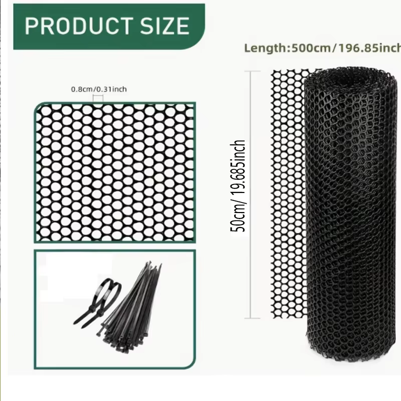 Filet de protection pour balcon en PE : Conception légère