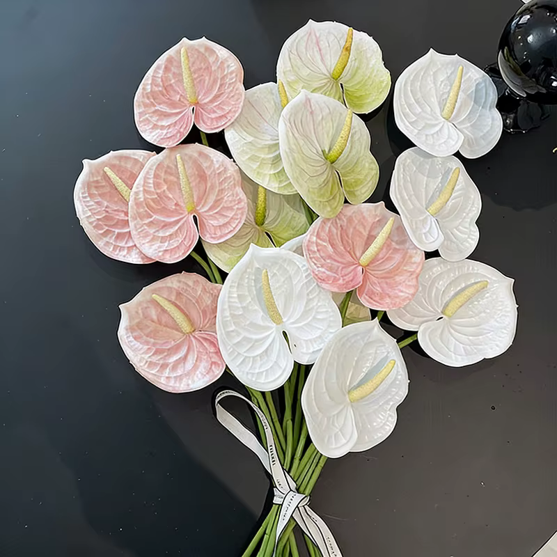 Plantes artificielles, fleurs artificielles à tige unique