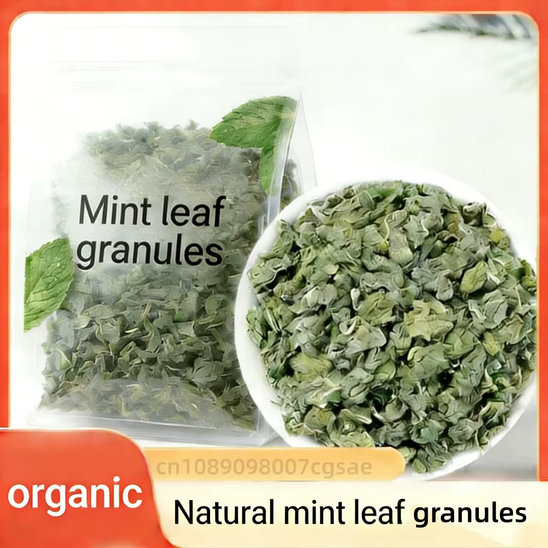 Feuilles de menthe naturelle de haute qualité - Matériaux de fleurs séchées pour bain, fabrication de savon, bougies, décoration de mariage